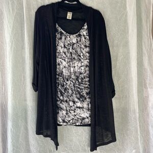 Like New!!! terra & sky, sweater/tank set(tank is sewn in) size 1X